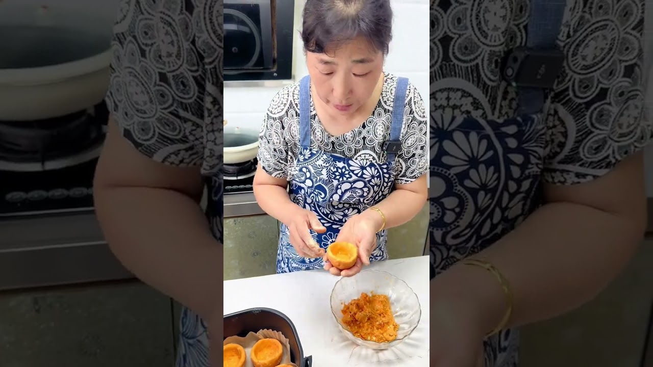 用红薯做蛋挞，香甜嫩滑，意想不到的好吃#抖音美食推荐官 #我的厨房日记 #爱生活爱美食 #每天分享做菜 #美食