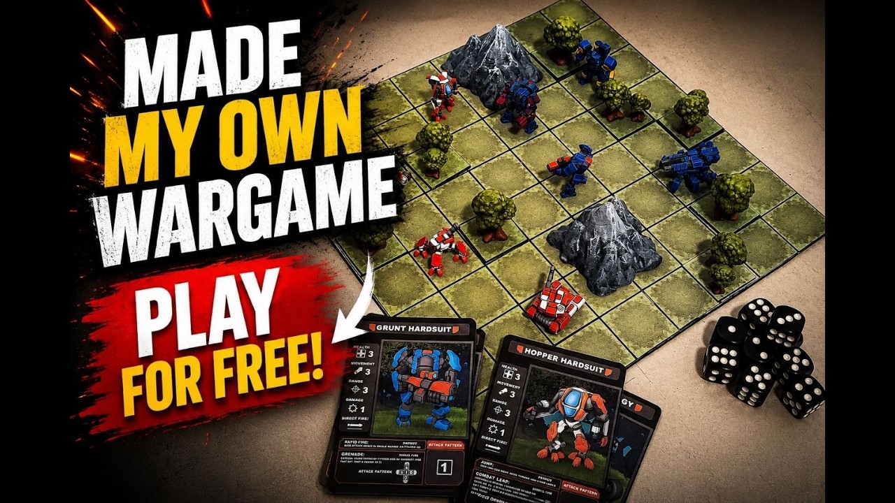 I MADE MY DREAM WARGAME