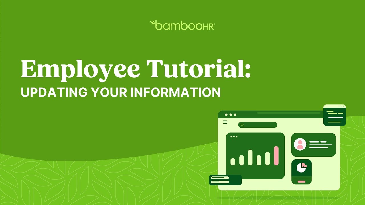 Employee Tutorial: Updating Your Information In BambooHR