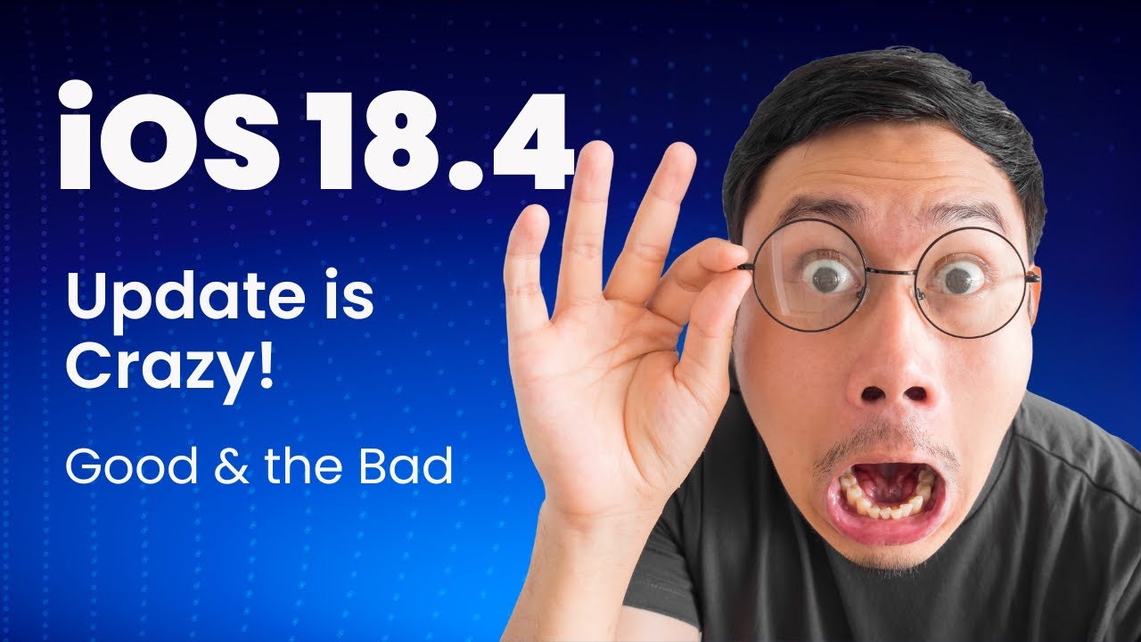 iOS 18.4 update is Crazy! The Good & The Bad!