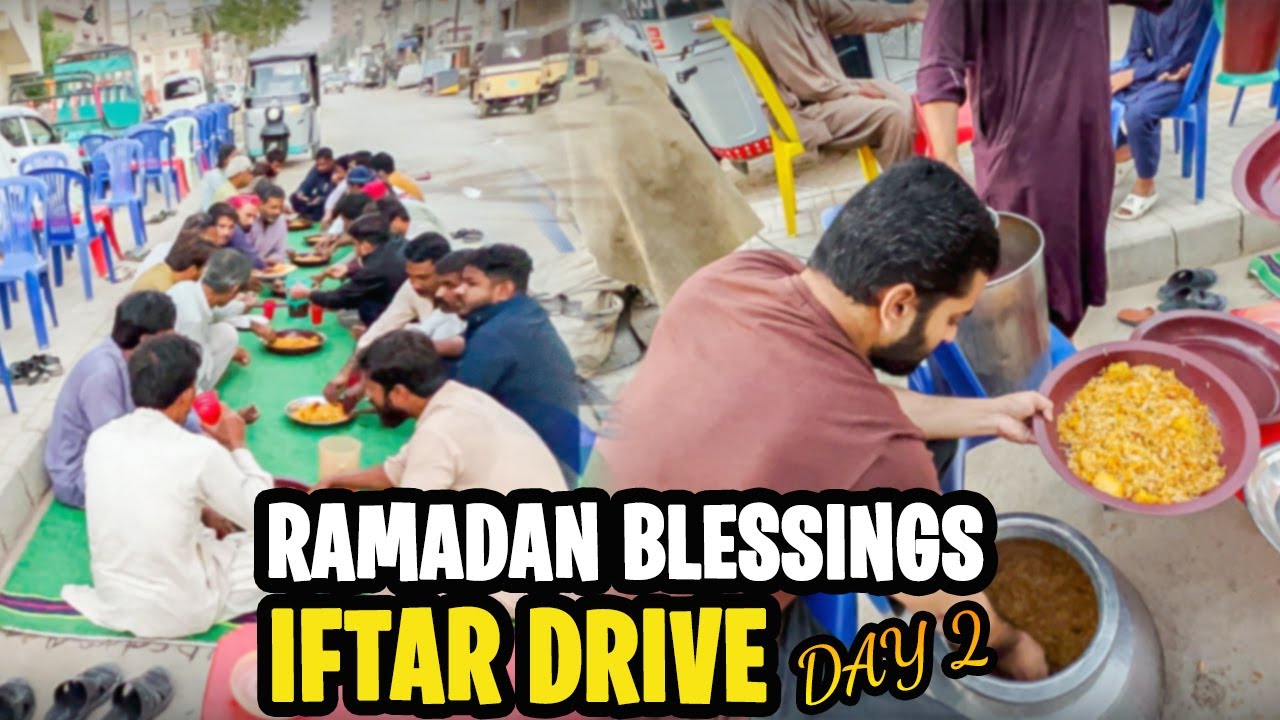Second Day Of Ramadan 2025 | Iftar Drive Day 2 | Ramadan Mubarak | Barkaton Wala Maheena