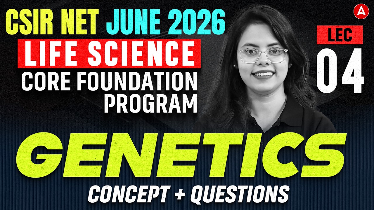 CSIR NET Life Sciences | CSIR NET Life Sciences Genetics Questions By Aashita Ma'am