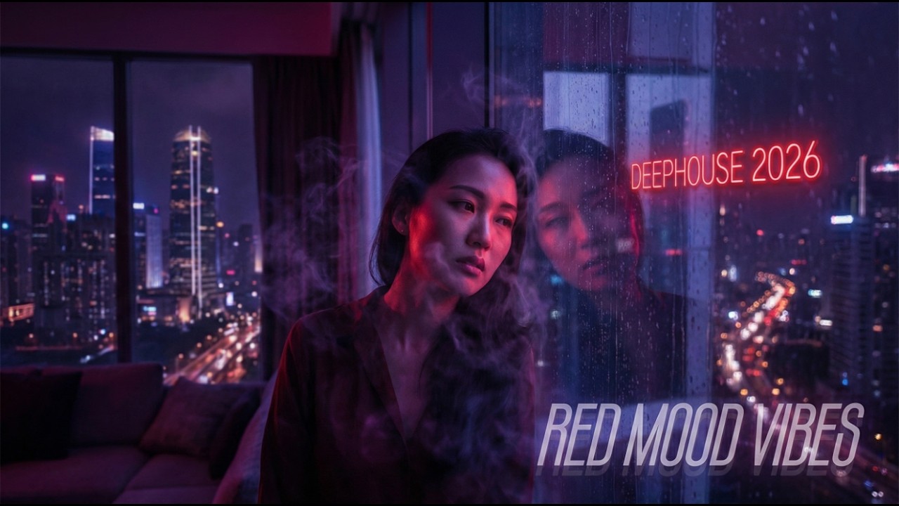 RED MOOD 🌌 DEEP HOUSE  SMOKE MOOD - Just Relax & Feel the Night 🌃 #14