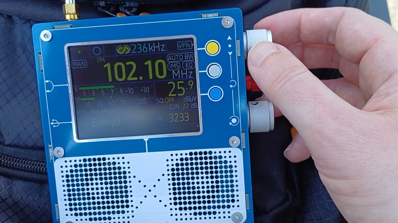 Bandscan Toruń Bielany TEF 6686 antena  V