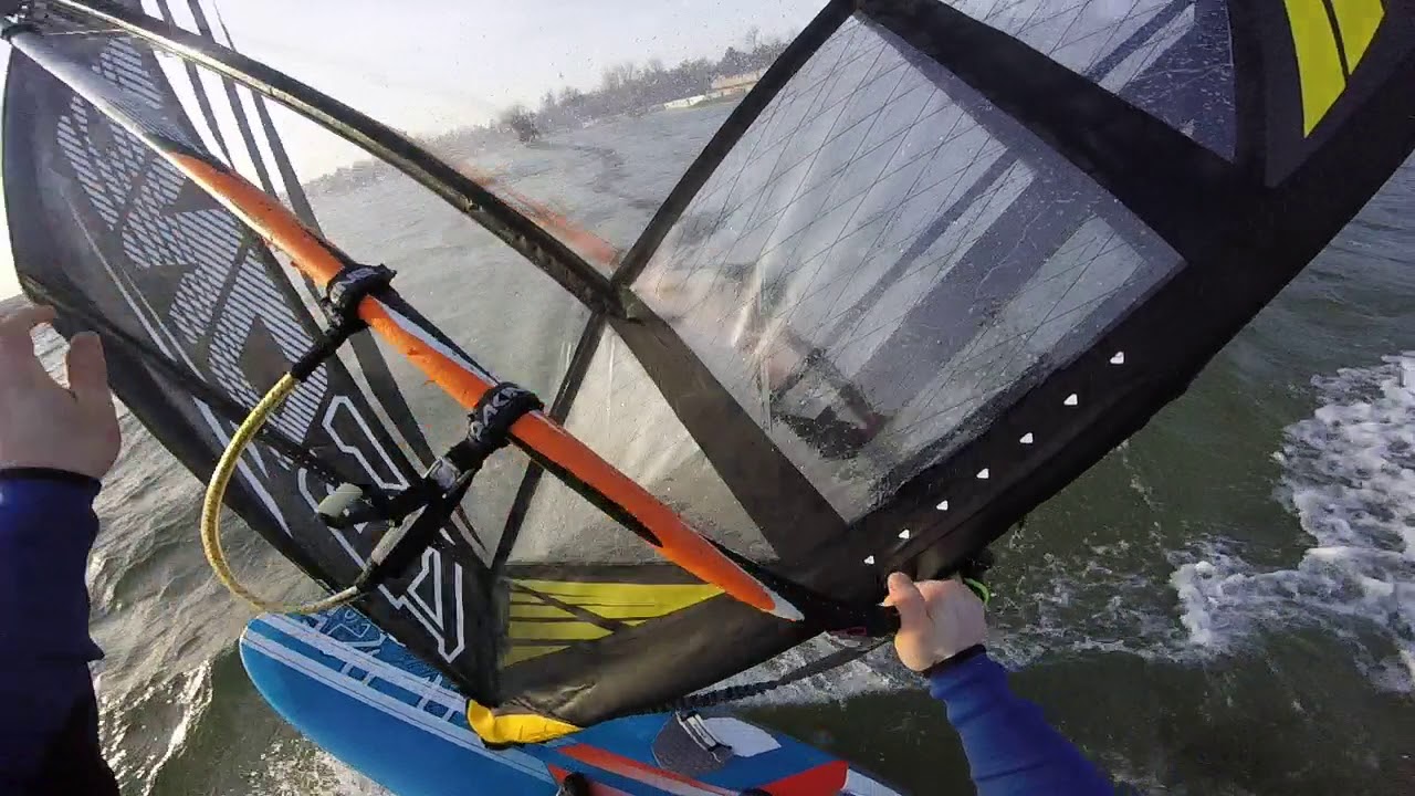 Starboard Isonic 107 + Point7 AC ONE 7.1 slalom sail Małe Morze 17-22 kt