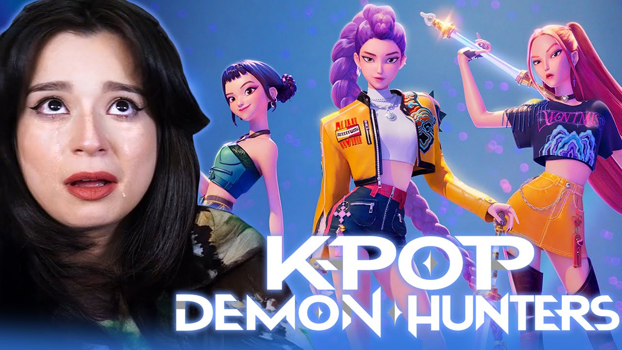 CRYING cos *K-POP Demon Hunters* is ~actually~ THAT good! (first time watching)