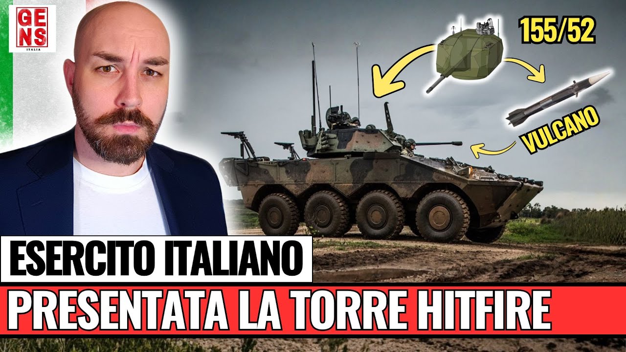 LEONARDO PRESENTA la NUOVA TORRE da 155mm PER L'ESERCITO ITALIANO