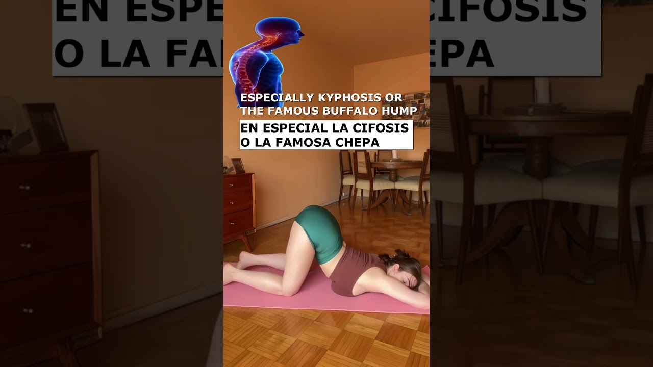 ❌CORRIGE TU POSTURA CORPORAL❌ #yoga #yogafitness #selfcare #fitness #joroba #espalda #cifosis #chepa