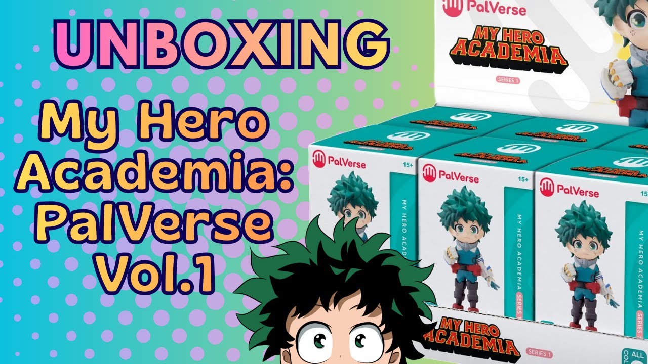 🔥 ¡Unboxing PalVerse Vol.1 de My Hero Academia! Set Completo de 6 Figuras 🔥