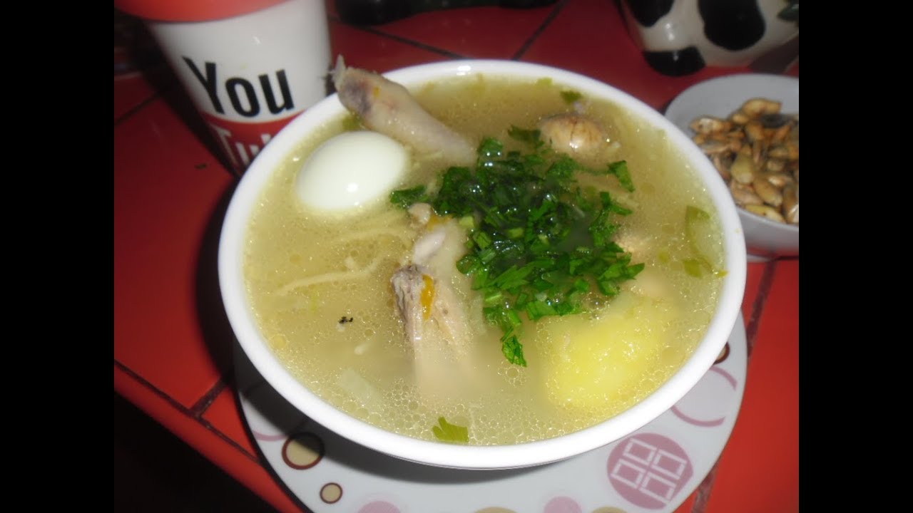 CALDO DE GALLINA AL ESTILO  PATTY BUSTAMANTE O.