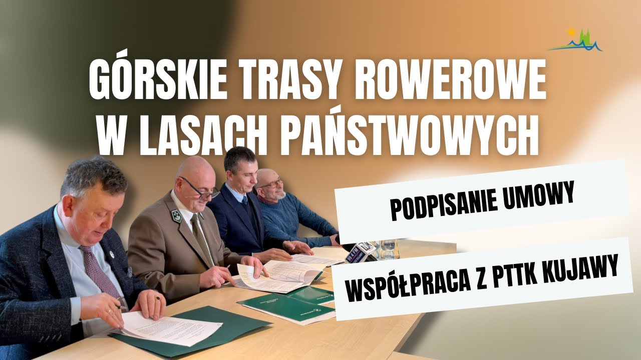 Umowa podpisana! Górskie trasy rowerowe powstaną w lasach państwowych