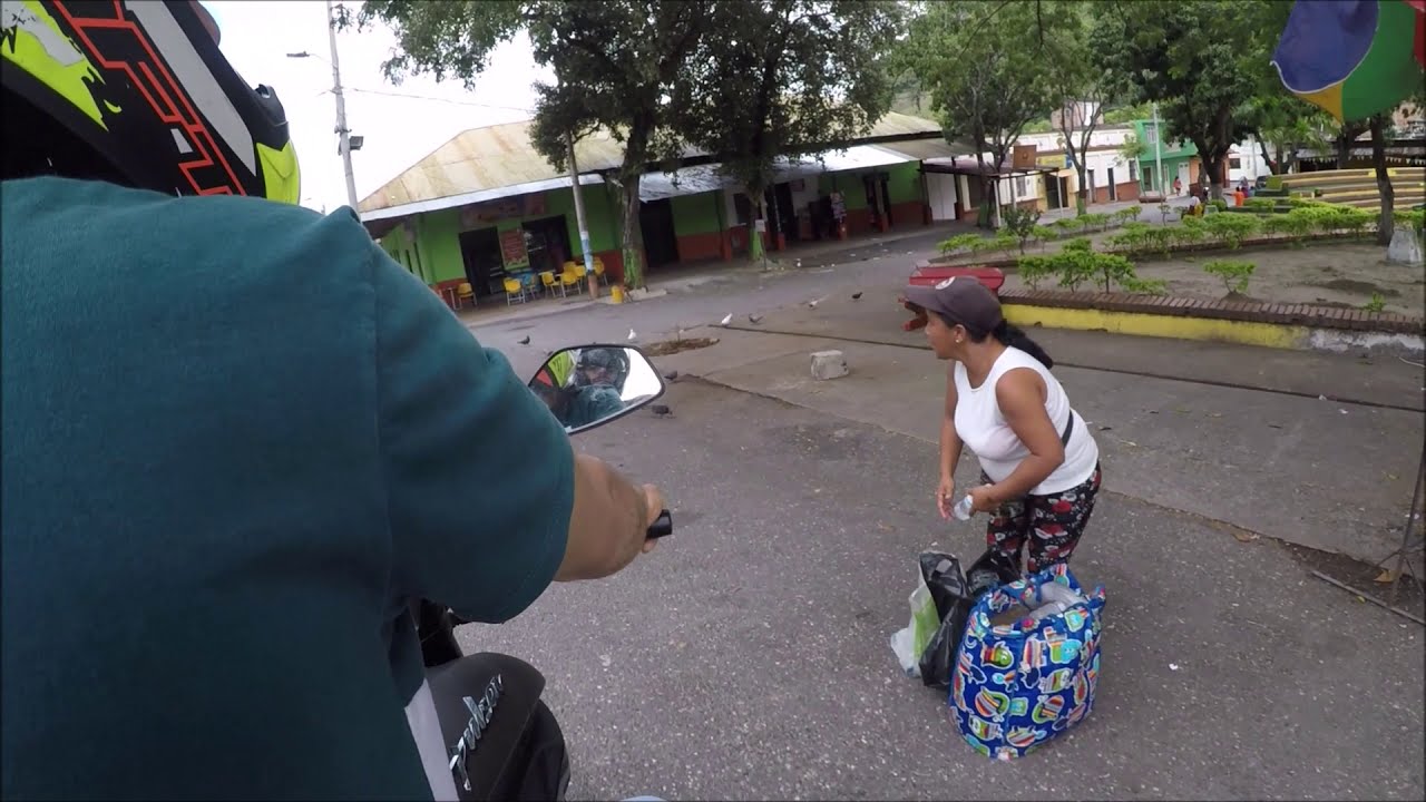 Motorbike ride Colombia Tolima