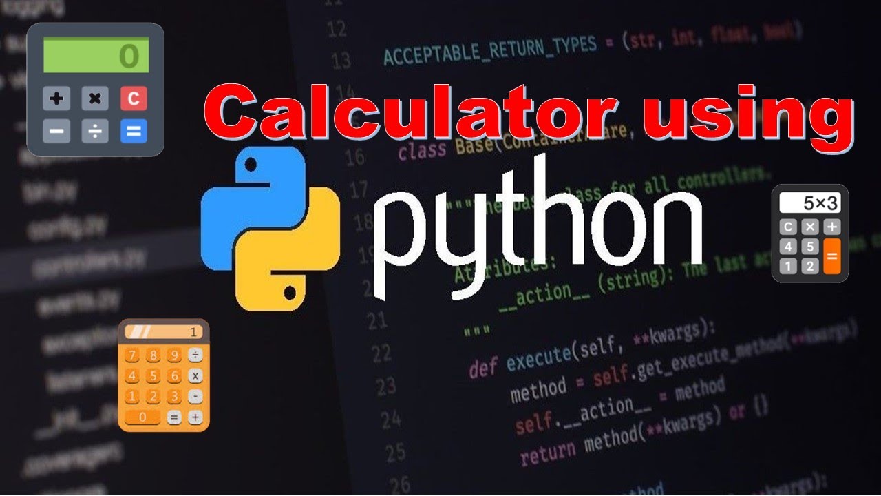 Python project to implement a  simple command line Calculator || Python project for beginner |Python
