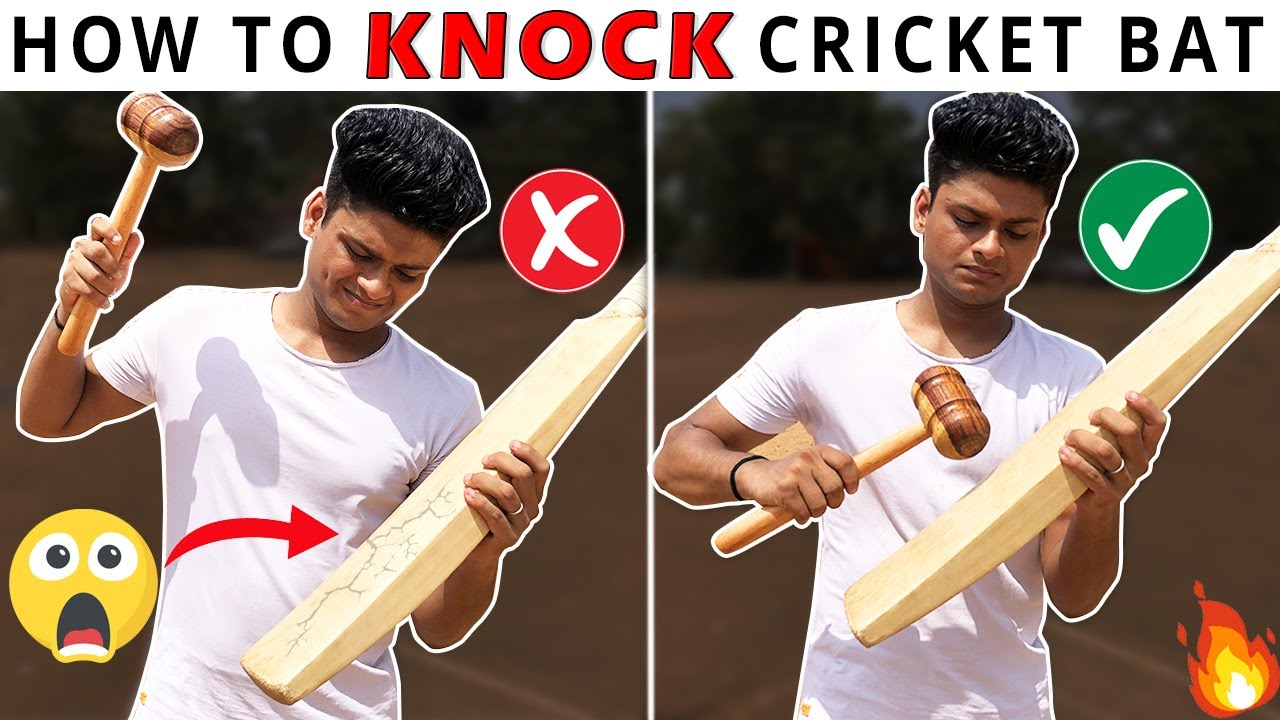 How to Knock a Cricket Bat | Bat ki Knocking Kaise Karte Hain | How to Stroke a Cricket Bat