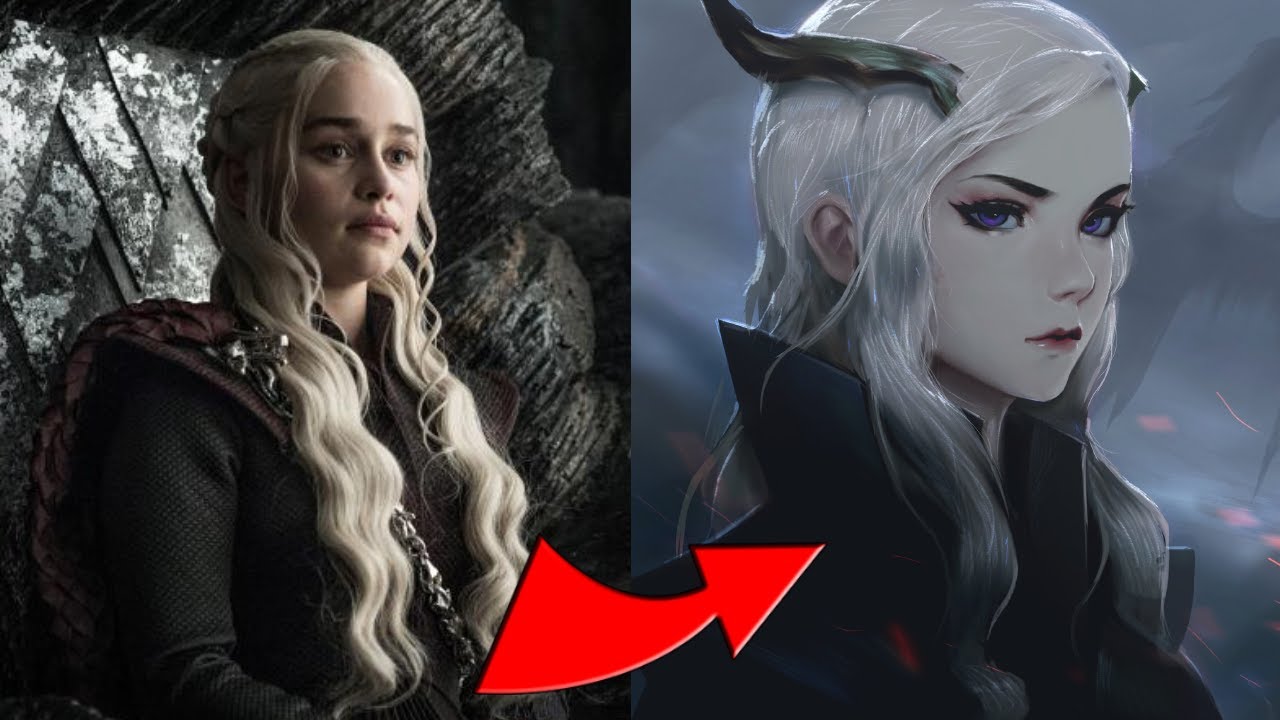 Game of Thrones Characters AS Anime