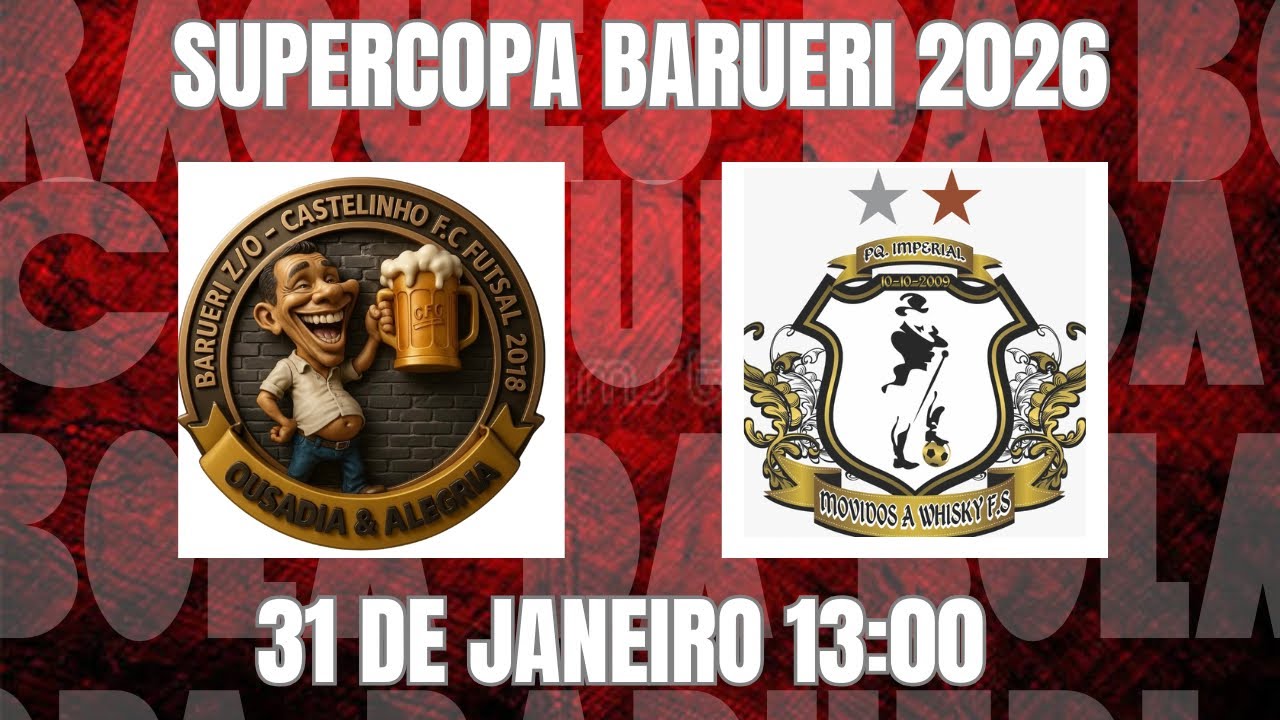AO VIVO - MOVIDOS A WHISKY X CASTELINHO  - SUPERCOPA BARUERI 2026