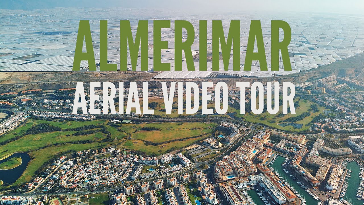Almerimar aerial tour / Вид сверху на Альмеримар