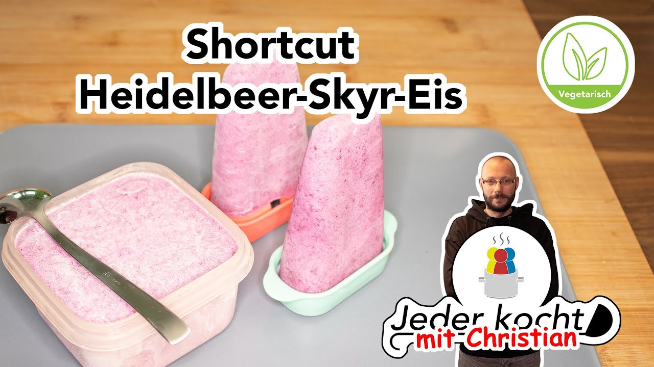 Shortcut Heidelbeer-Skyr-Eis