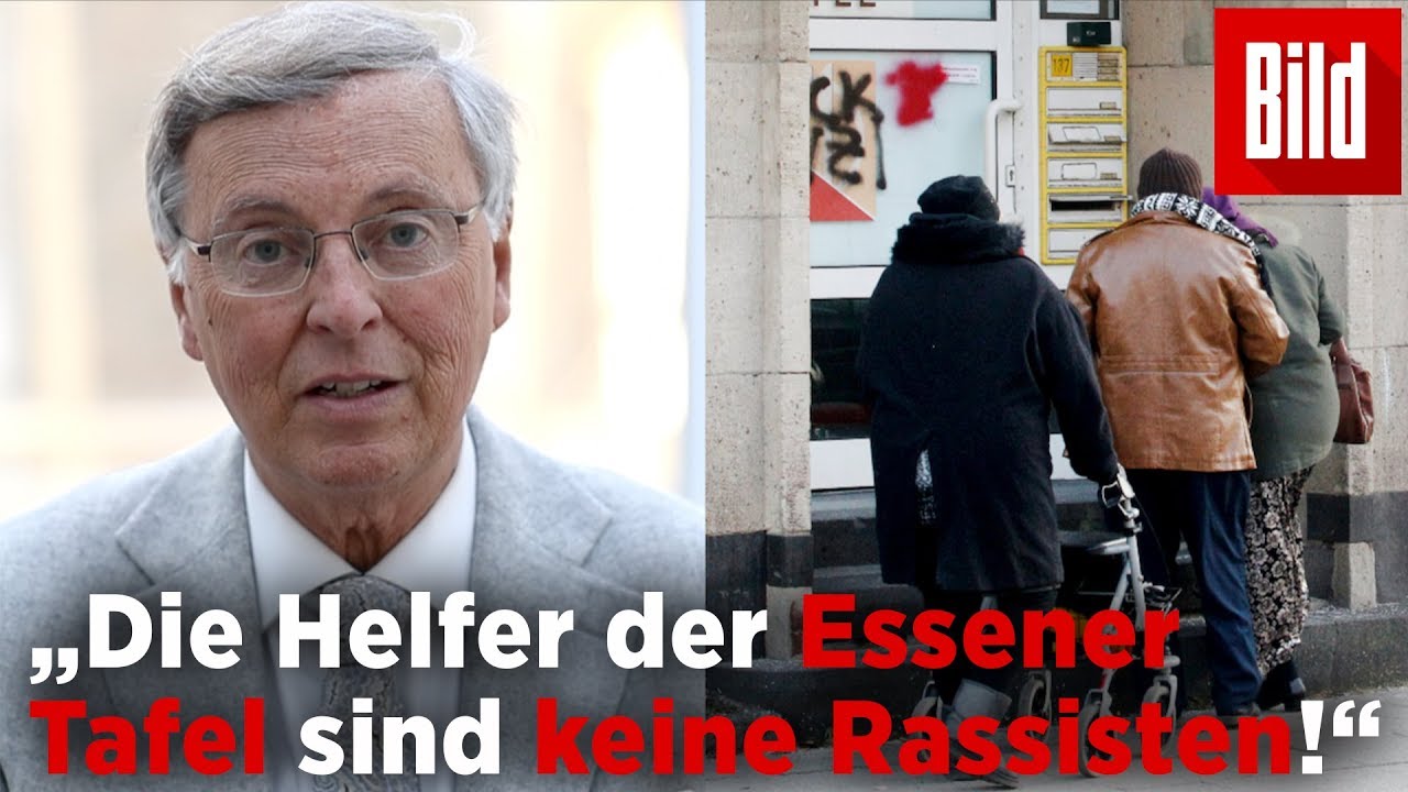 Wolfgang Bosbach (CDU) Kommentar zur Essener Tafel