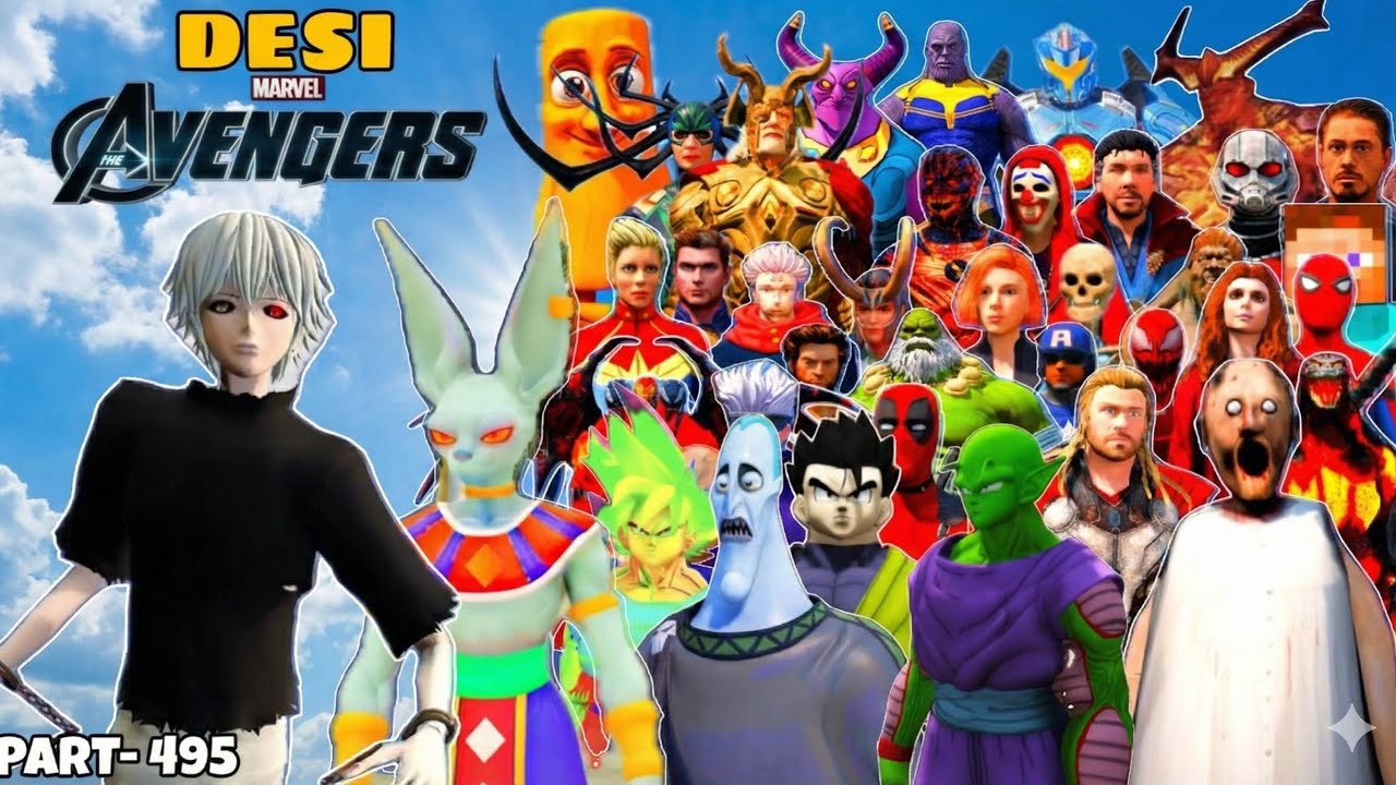 DESI Avengers and LORD GOD INFINITY Found Hidden Dementor and Prisoner of Azkaban in GTA 5 |#495