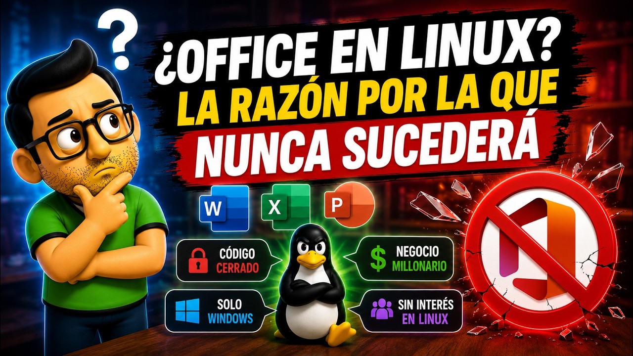 Microsoft Office nunca correrá en Linux (Y esta es la razón real)