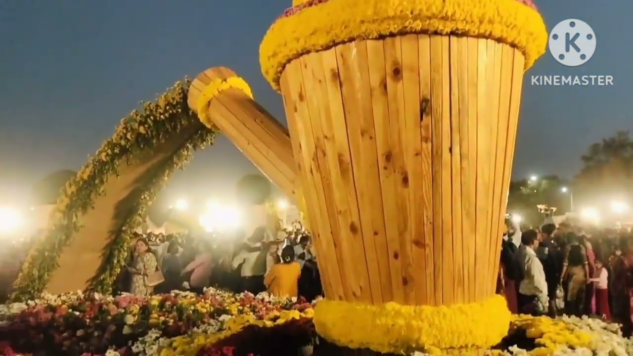 Flower show 2026 बसंत उत्सव नोएडा सेक्टर 33A 😎 #trending #longvideo #viral #park 