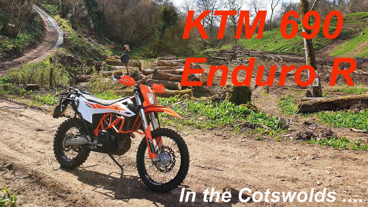 Post lockdown Ride! KTM 690  in the Cotswolds