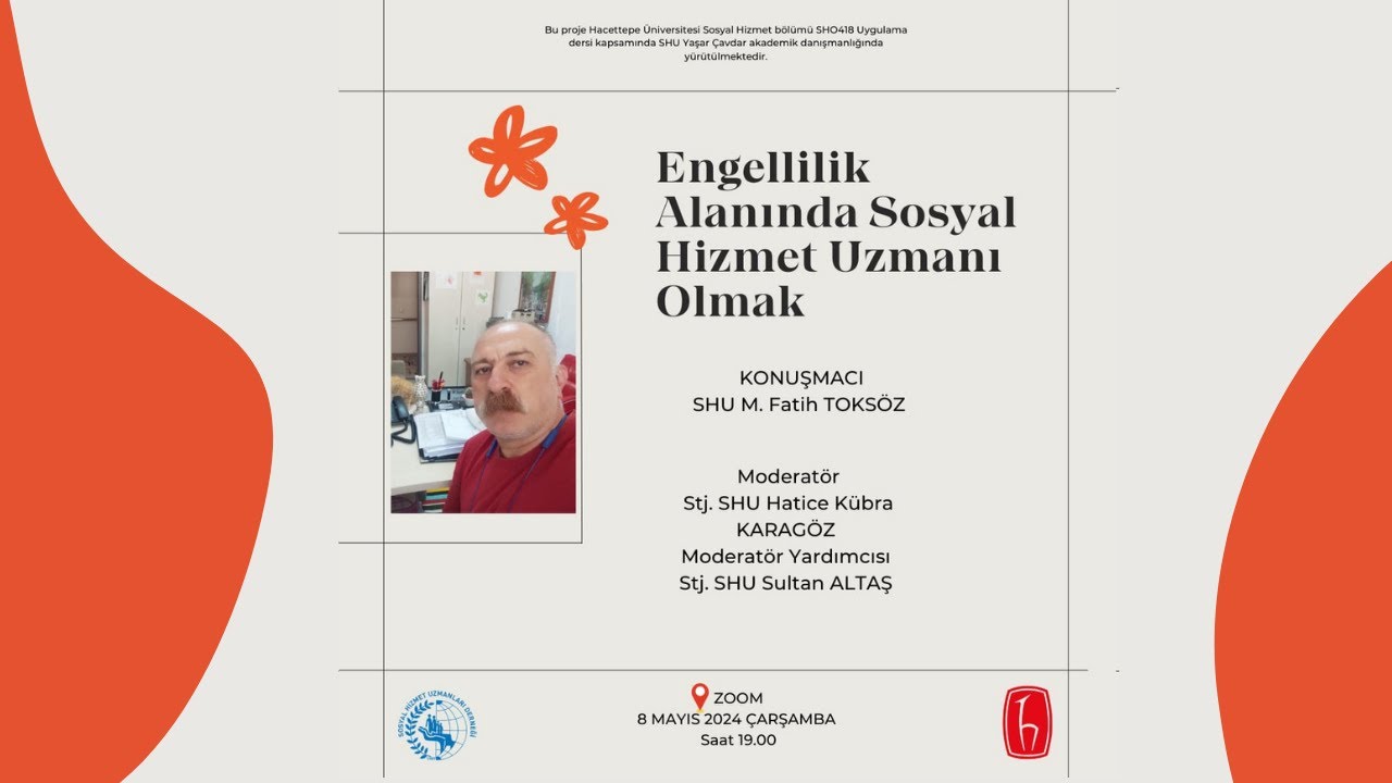 Engellilik Alanında Sosyal Hizmet Uzmanı Olmak- SHU M.Fatih TOKSÖZ