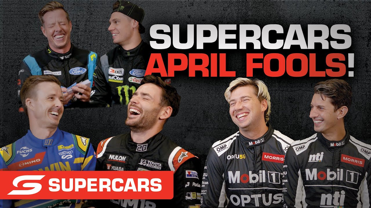 Can you make your teammate laugh with Dad Jokes? | Supercars 2022