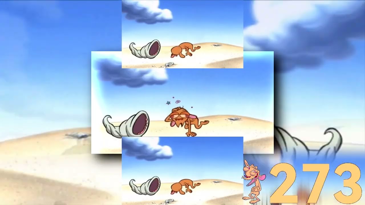 YTPMV Ren & Stimpy S01EP099 Agito na Praia de Nudismo Trecho 28 Scan