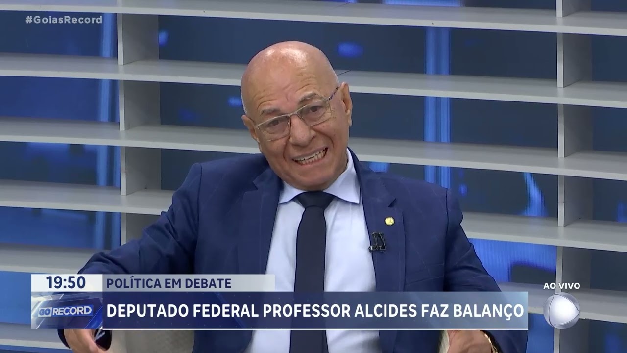 DEPUTADO FEDERAL PROFESSOR ALCIDES FAZ BALANÇO