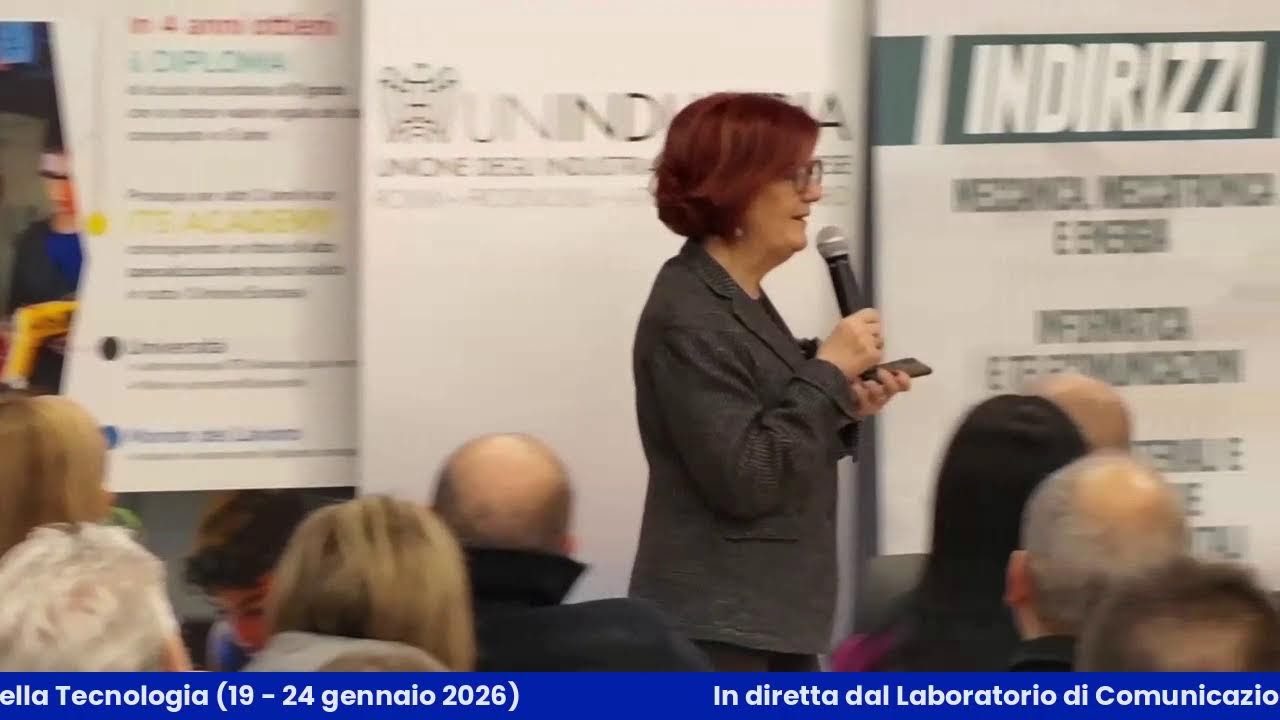 Inaugurazione della Settimana della Tecnologia - X Edizione