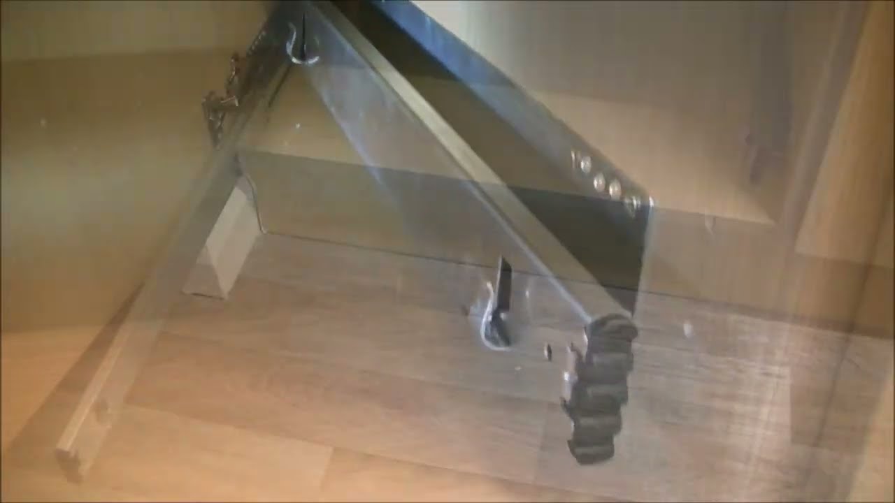 HIGH LINE Kitchen pull out wire basket drawer - installation video from Buller Ltd