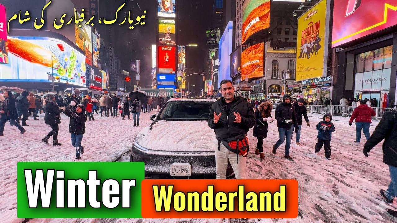 Snow in New York City ❄️ | Manhattan, Fifth Avenue, Times Square & Rockefeller Center Winter Walk