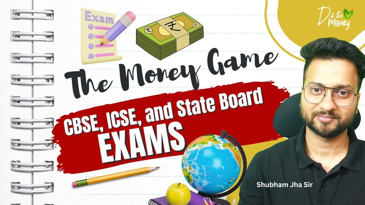 The Financial Impact of Board Exams 🛑 CBSE, ICSE, and State Board Exams with Shubham Jha Sir