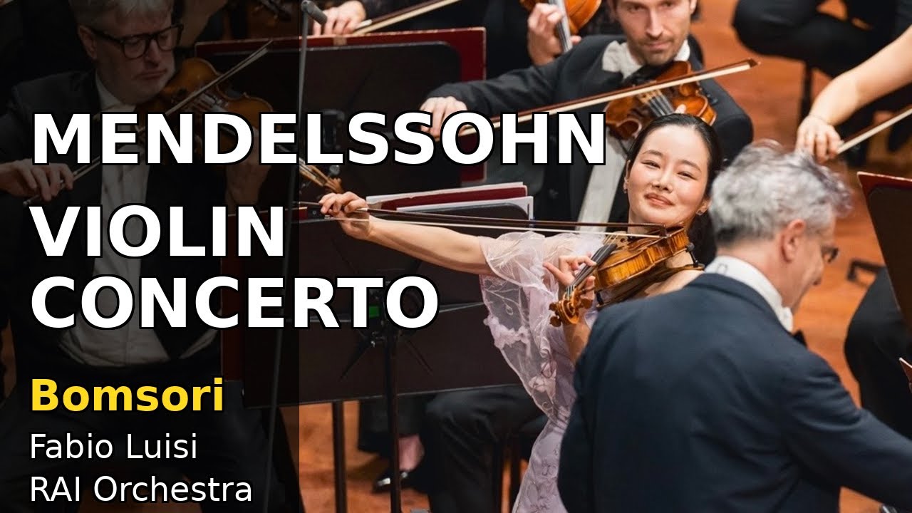 Mendelssohn Violin Concerto — Bomsori | LIVE from Torino