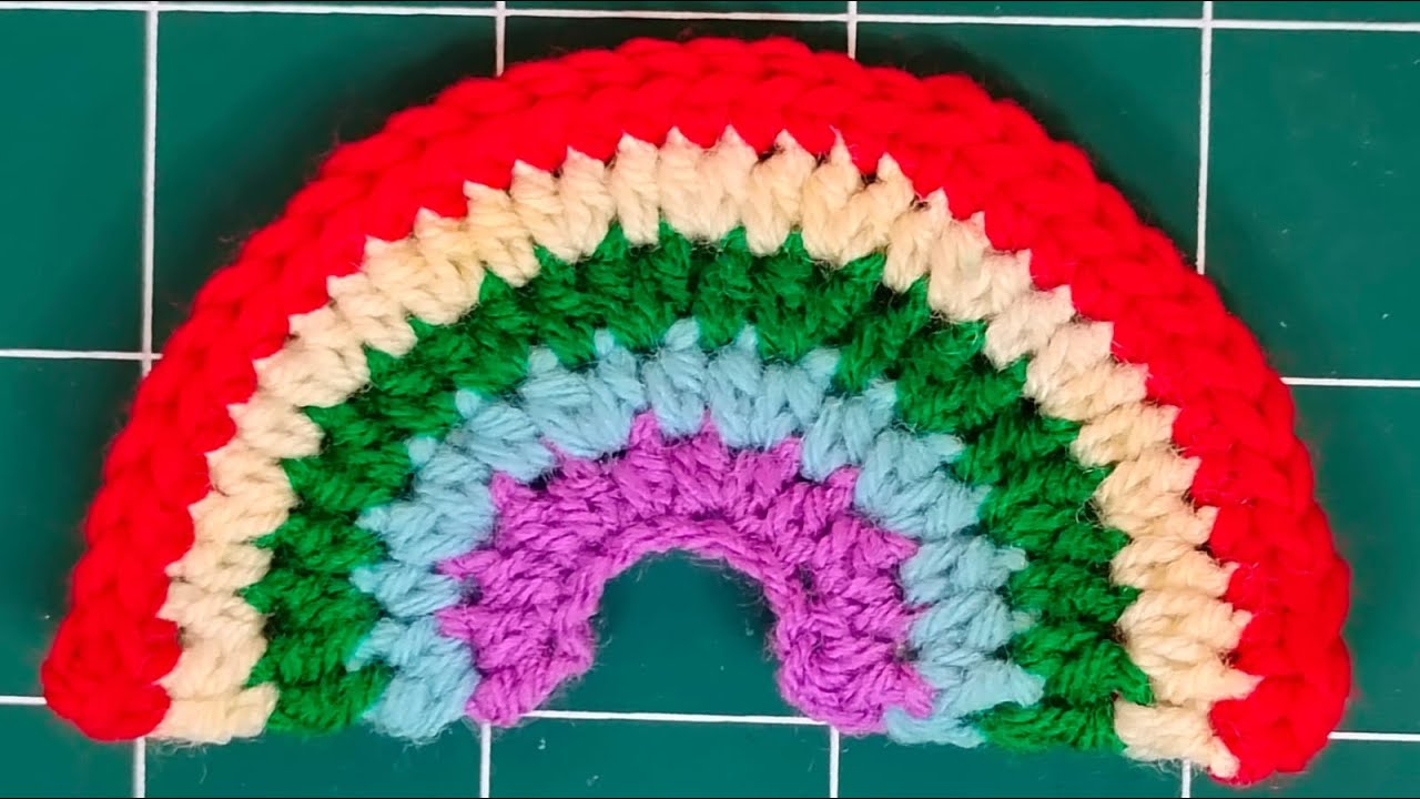 How to Crochet a Rainbow |Free Crochet Pattern of Rainbow | Crochet Free Patterns