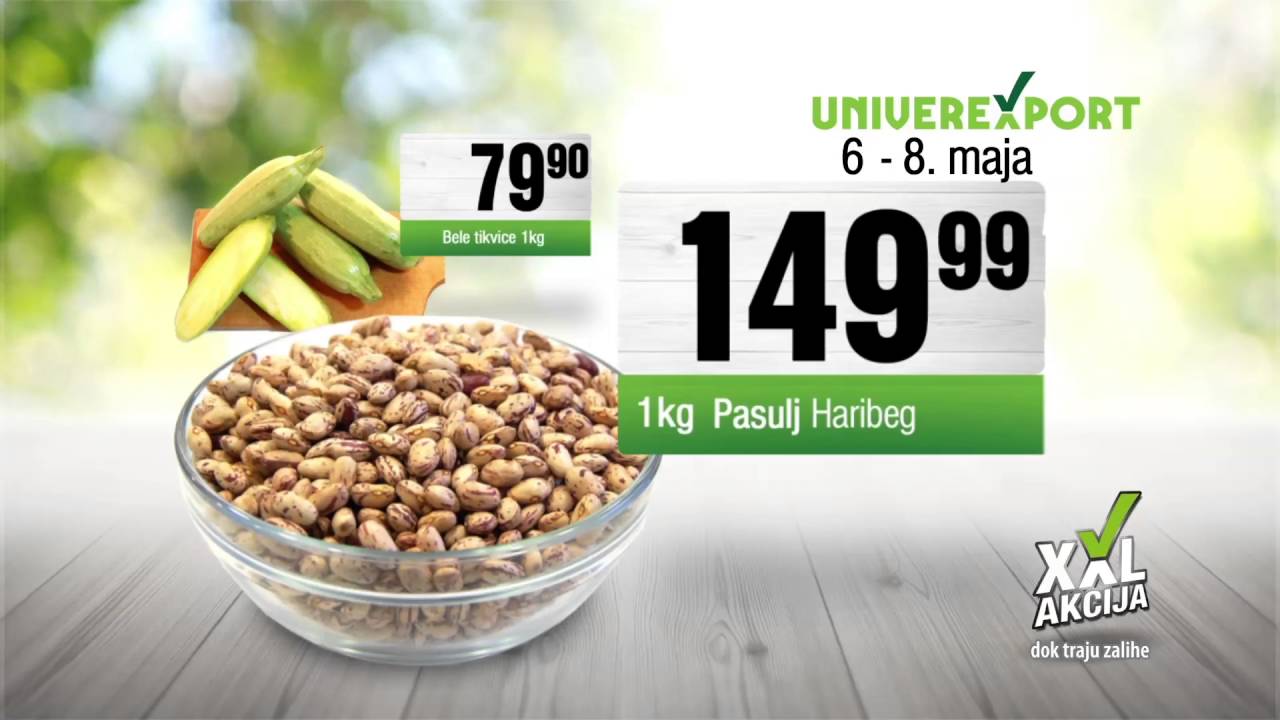 Univerexport XXL akcija (6.-8. maj)