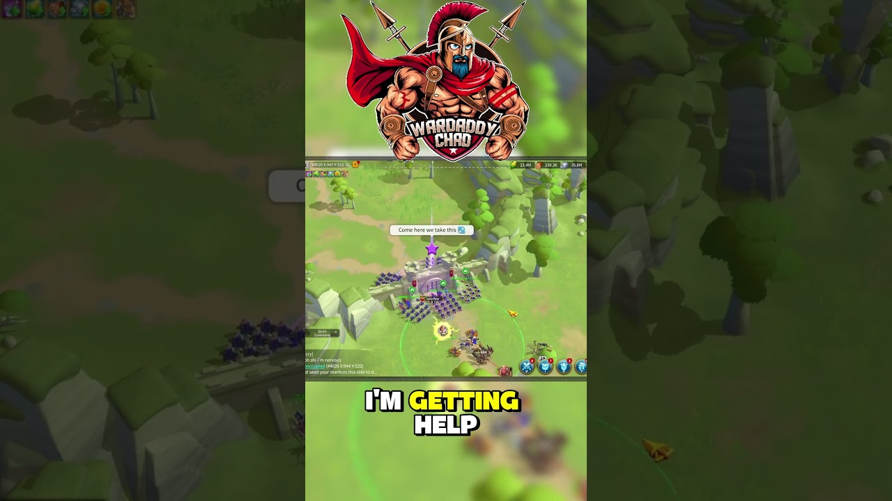 Pass Swarming: Home Kingdom Early Game #riseofkingdomsguide  #rok #riseofkingdoms #shorts