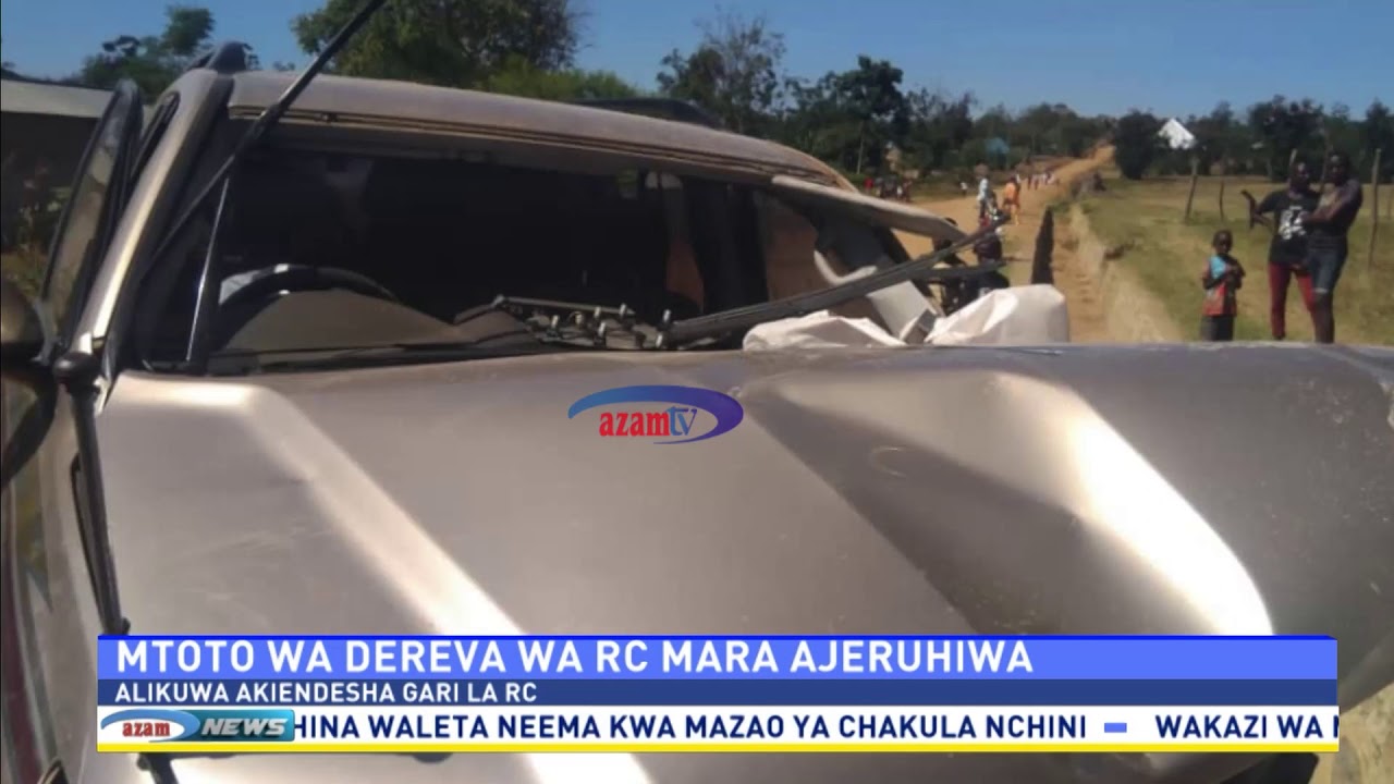 Na hivi ndivyo mtoto wa dereva wa RC Mara alivyopata ajali akiendesha gari la RC