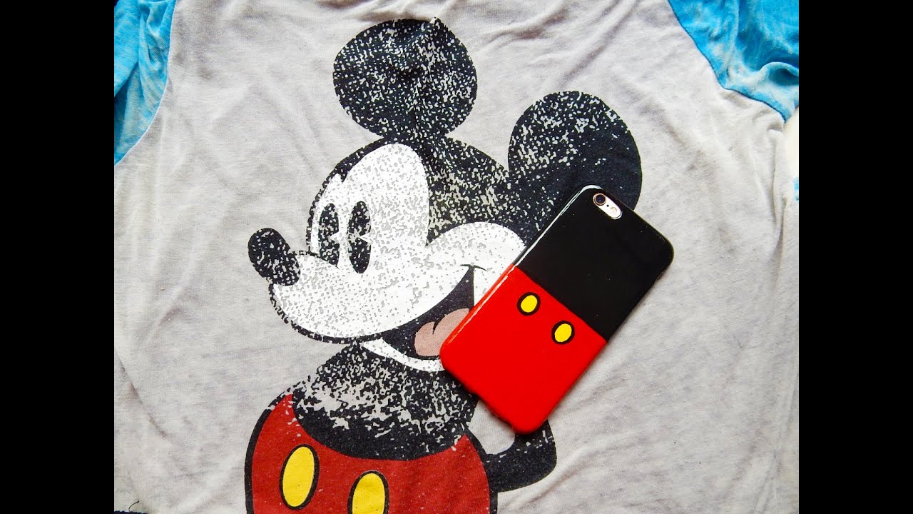 DIY Mickey Mouse Phone Case