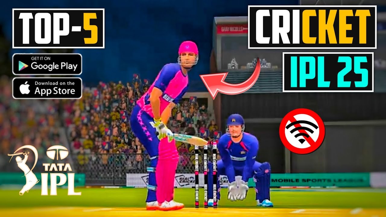 🤩Top-5 Best Free IPL Cricket Games For Android & iOS | New IPL Cricket Games