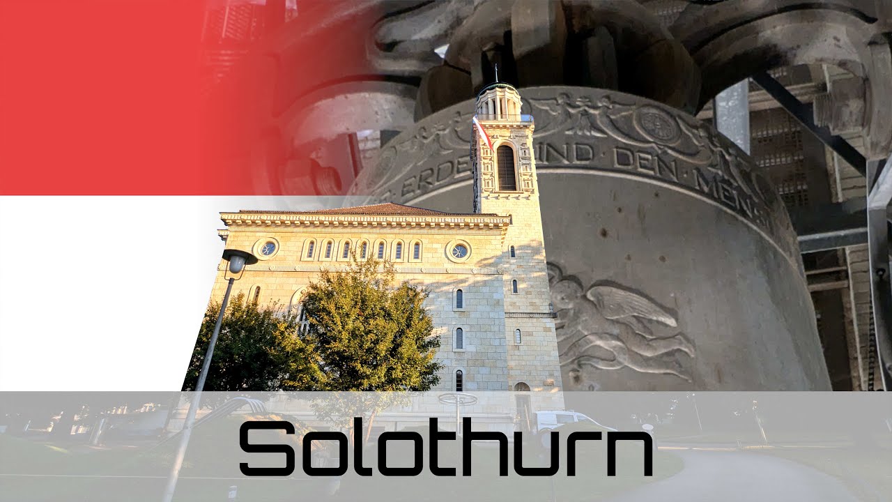 Solothurn (CH - SO) Glockenkonzert 100 Jahre Stadtkirche