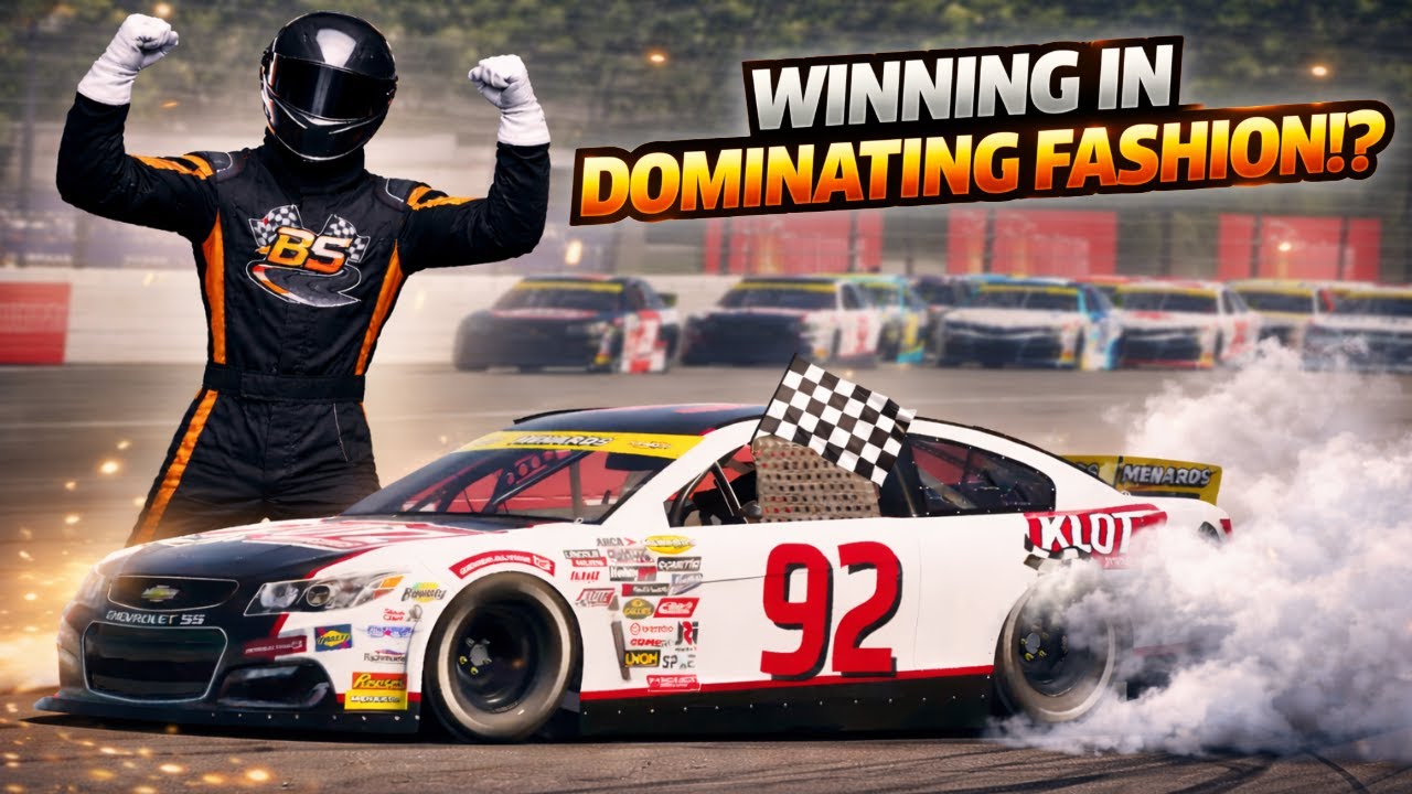 Winning & Dominating In The ARCA Series At Michigan!? - NASCAR 25 Career Mode Episode 18