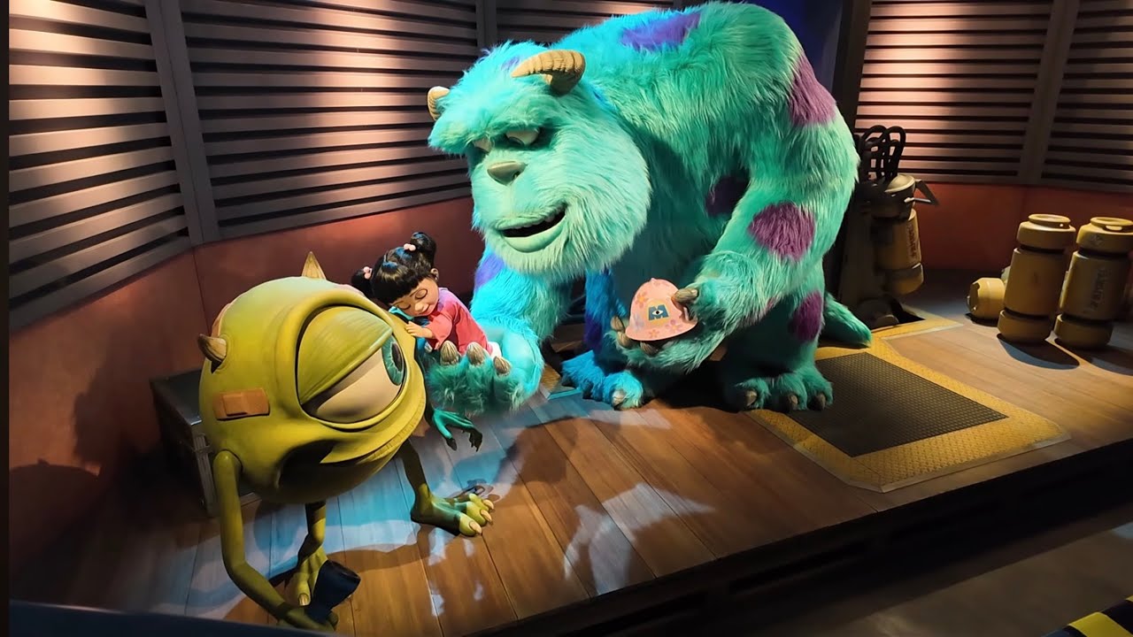 Monsters, Inc. Ride & Go Seek | Tokyo Disneyland 4k POV