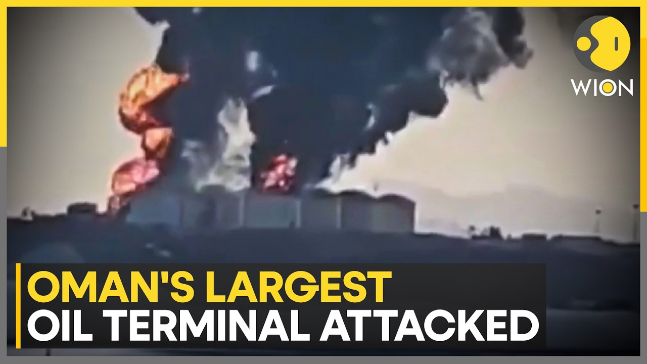 Oman Oil Terminal Attack: Suspected Drone Strike Hits Oman Oil Terminal at Mina Al Fahal | WION