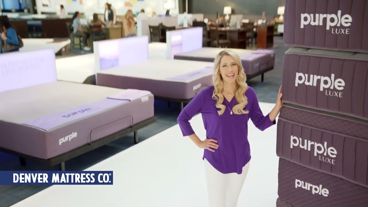 Shop Purple&reg; at Denver Mattress, the easiest way to find your perfect Purple!