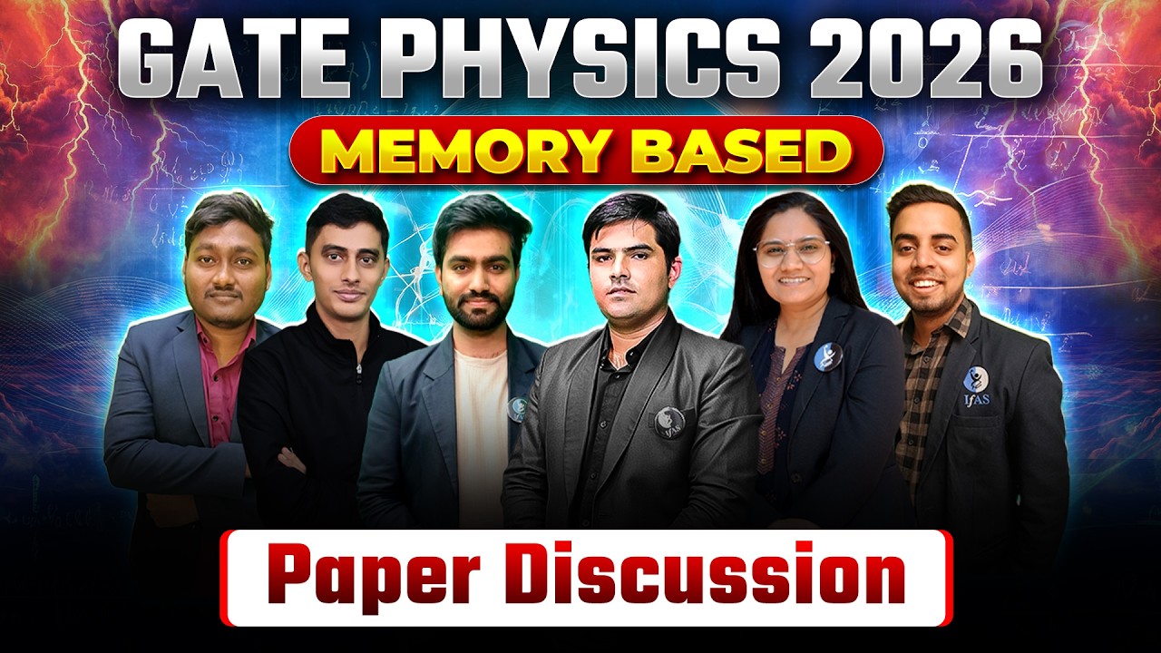 Paper Discussion | GATE Physics 2026