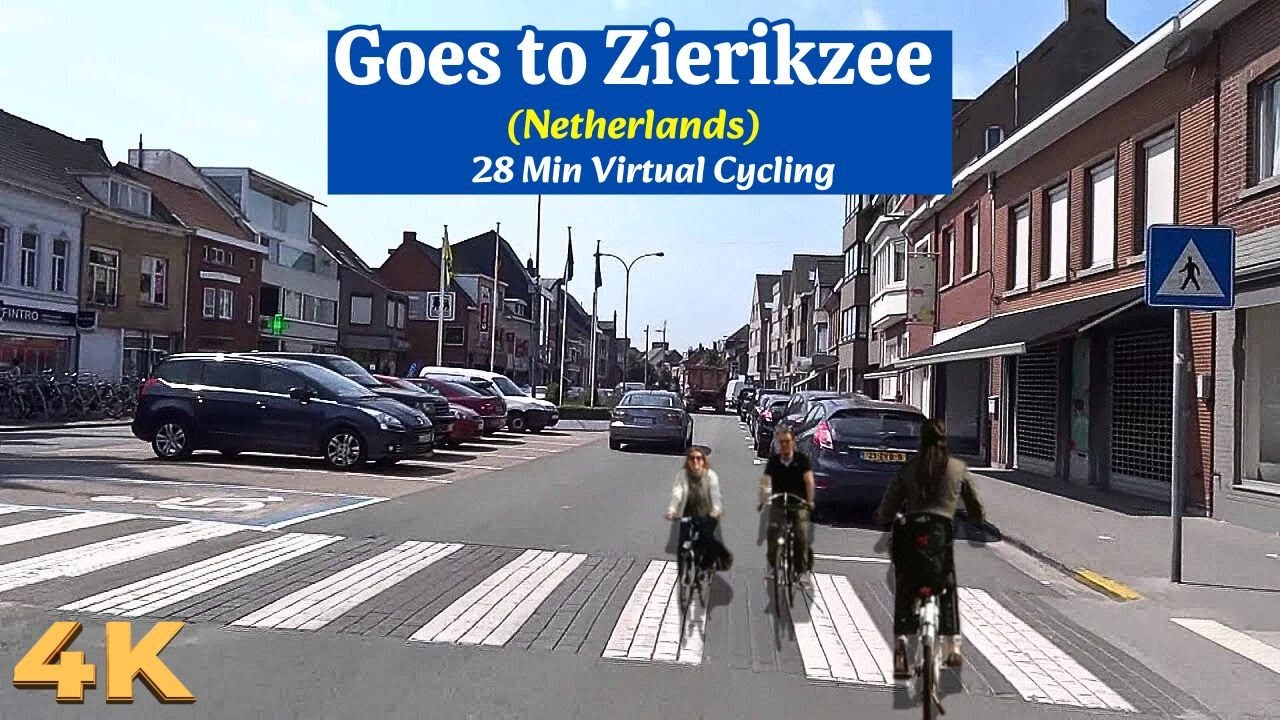 E-bike Tour 🇳🇱: Goes to Zierikzee Part 1 of 2| Scenic Ride in Netherlands 4K
