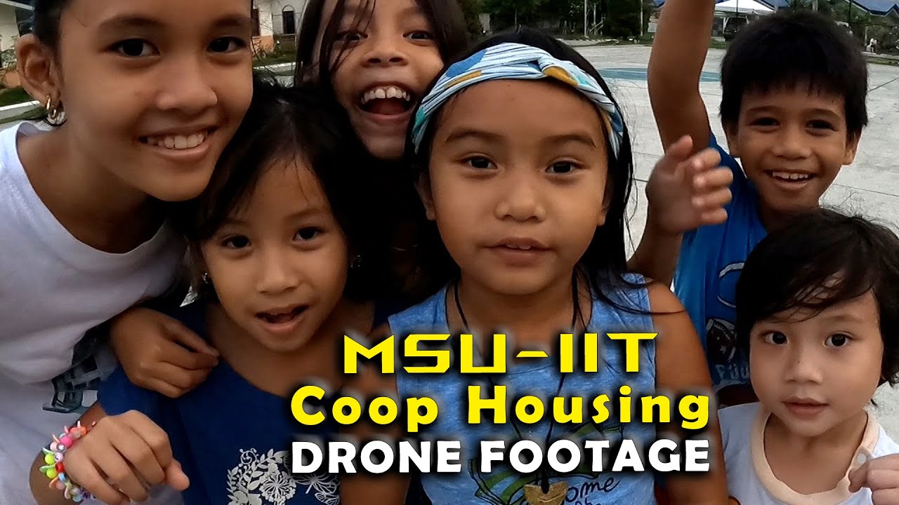 DRONE FOOTAGE of MSU-IIT Coop Housing